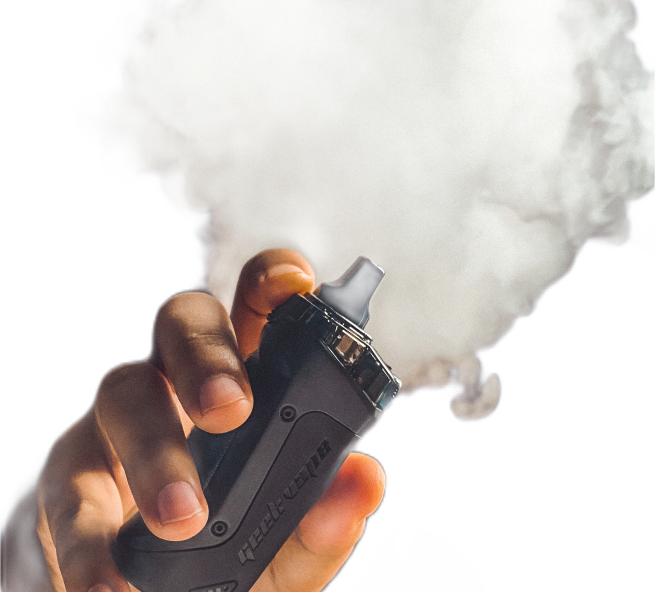 Person Holding Black Vape